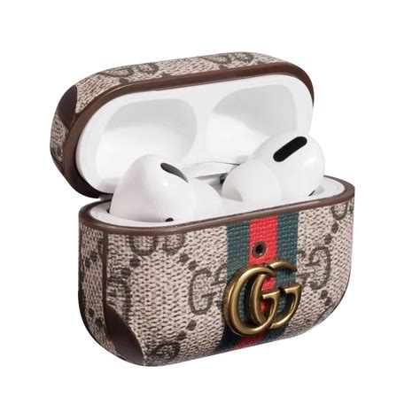 apple airpods pro gucci case|Gucci airpod case real.